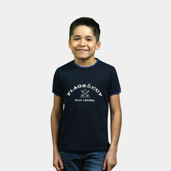 FLAGS AND CUP - T-shirt Coto Enfant