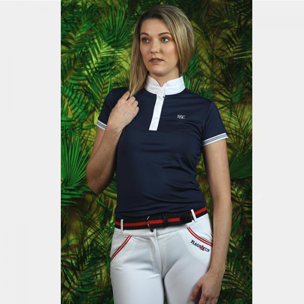FLAGS AND CUP - Polo manches courtes Santana Femme