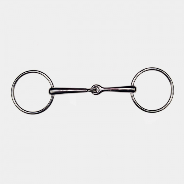 FEELING - Jointed ring snaffle
