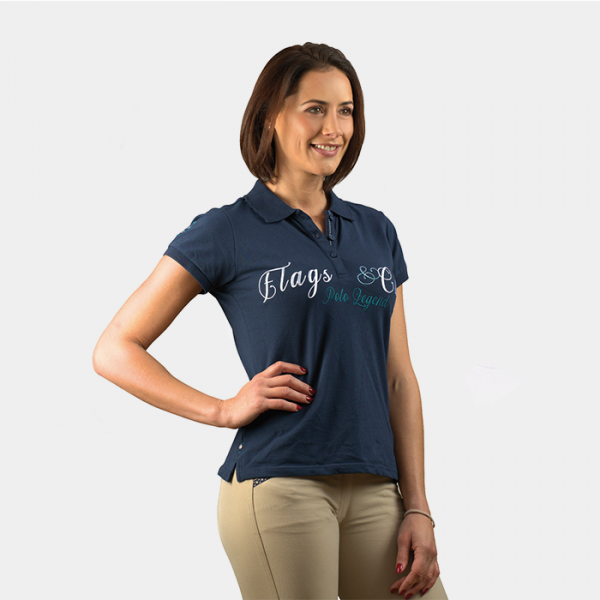 FLAGS AND CUP - Polo Altamira Femme