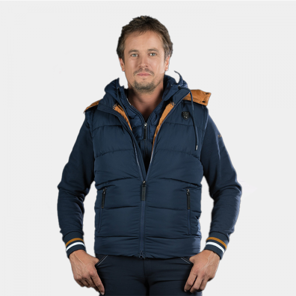 FLAGS AND CUP - Gilet sans manches Parkano Homme