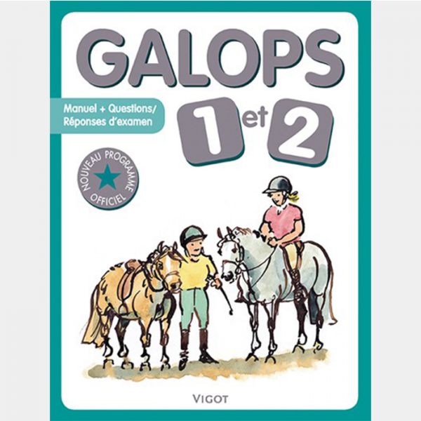 VIGOT - Livre Galops 1 et 2 Nouvelle édition