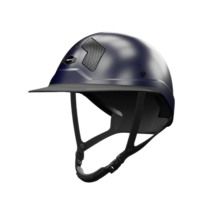 Élastiques Mixte CSO Pour Casque - Rembourrage Polyester, Renfort Cuir Buffle, Fermeture Pivotante Réglable, 8 M